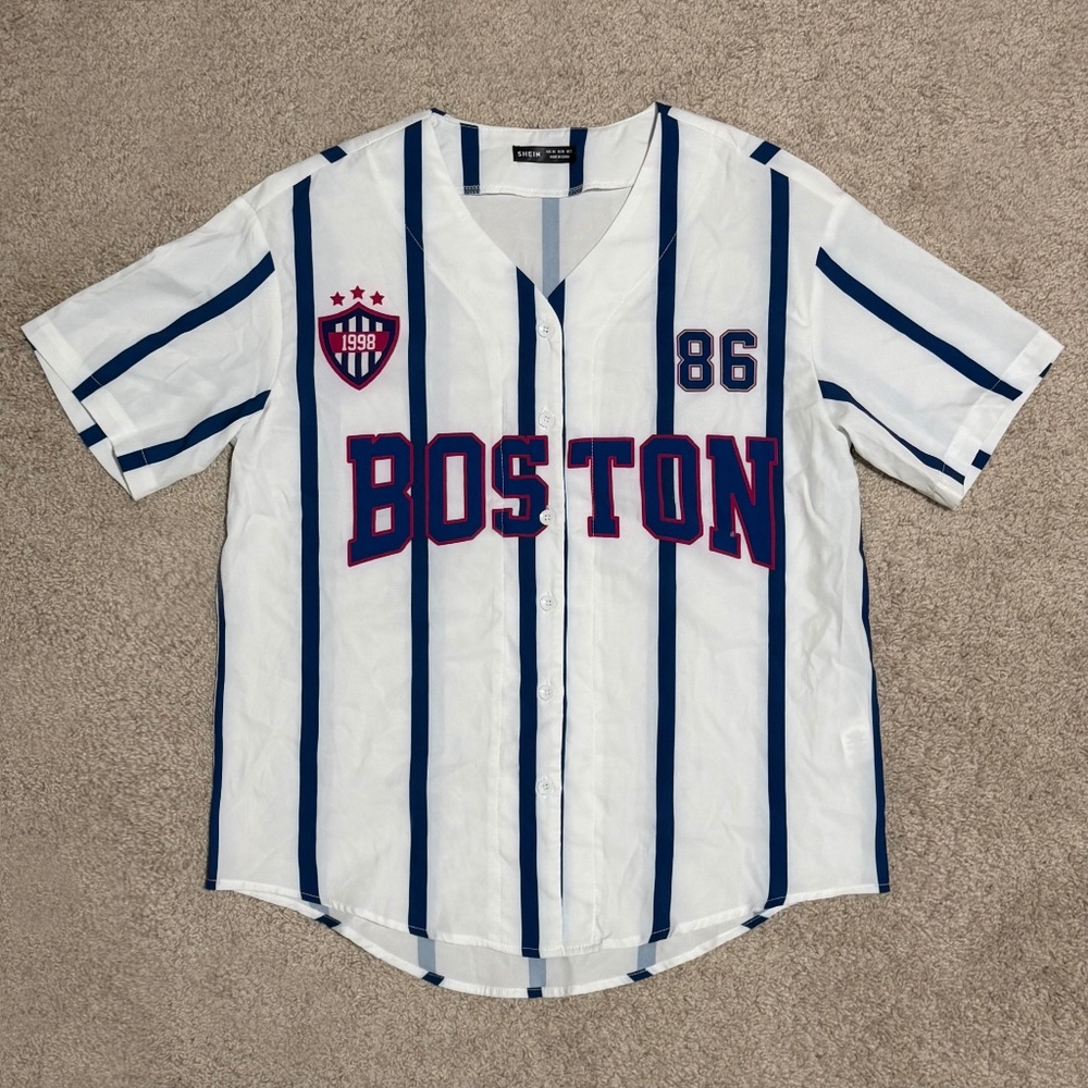 Striped Baseball Jersey